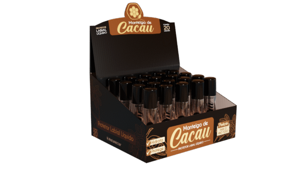 Display Protetor Labial Manteiga de Cacau Roll On