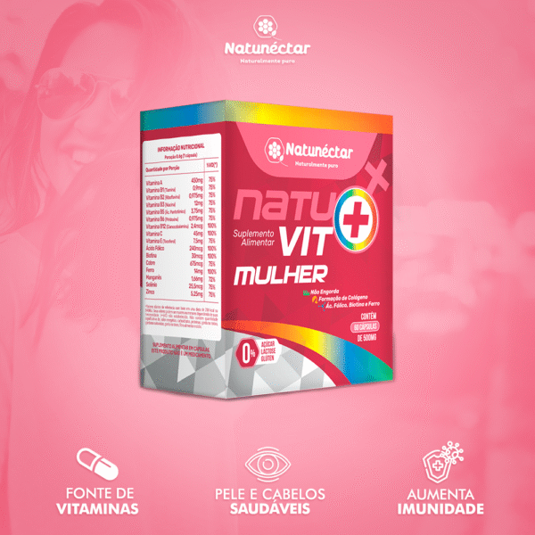 Natuvit Mulher - 60 Cápsulas - Imagem 4