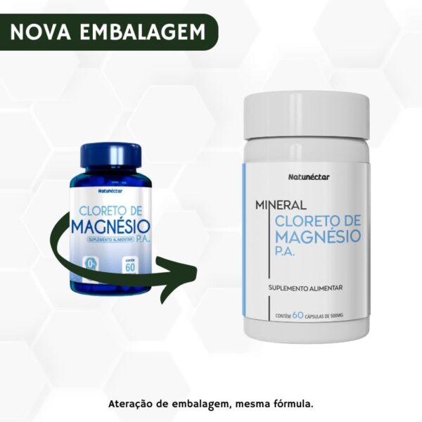 Cloreto de Magnésio - 60 Cápsulas - Imagem 3