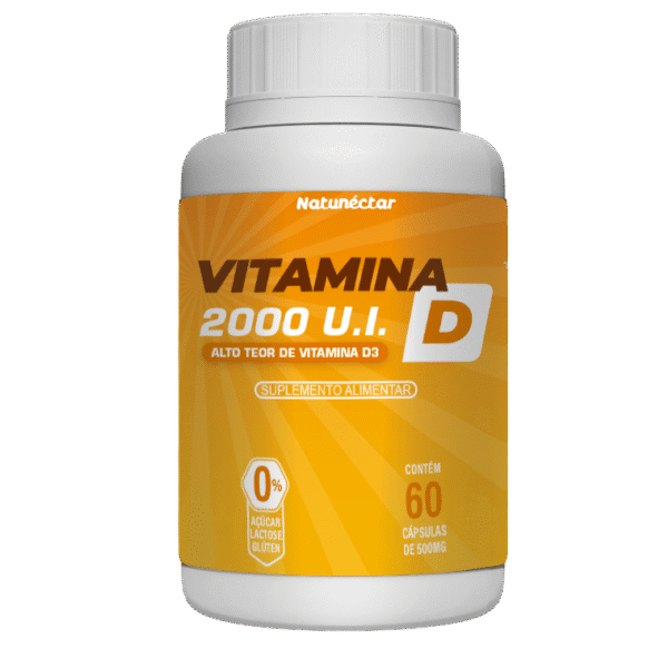 Vitamina D - 60 Cápsulas - Imagem 2