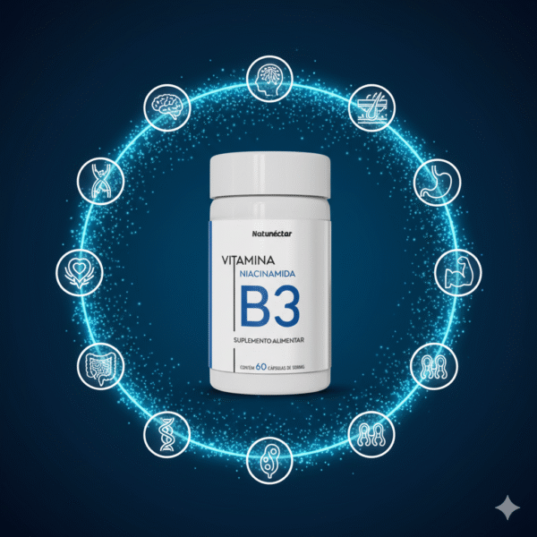 Vitamina B3 - 60 Cápsulas - Imagem 3