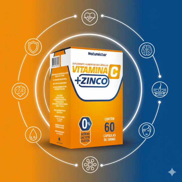 Vitamina C + Zinco - 60 Cápsulas - Imagem 5