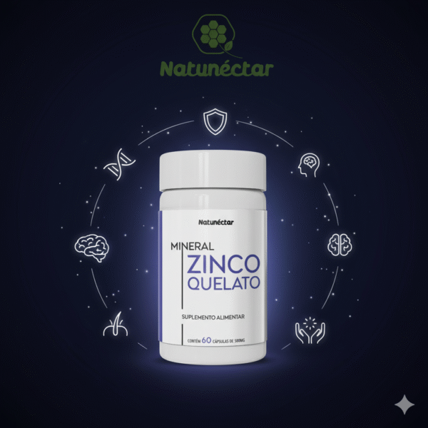 Zinco Quelato - 60 Cápsulas - Imagem 3
