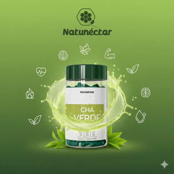 Chá Verde - 60 Cápsulas - Imagem 3