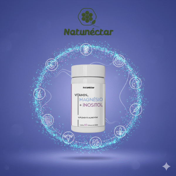Magnésio + Inositol - 60 Cápsulas - Imagem 4