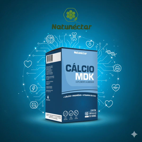 Cálcio MDK - 60 Cápsulas - Imagem 4