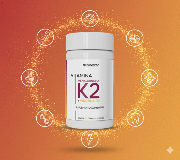Vitamina K2+D3 - 60 Cápsulas - Imagem 4