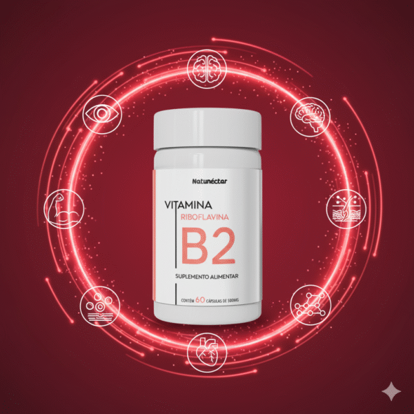 Vitamina B2 - 60 Cápsulas - Imagem 3