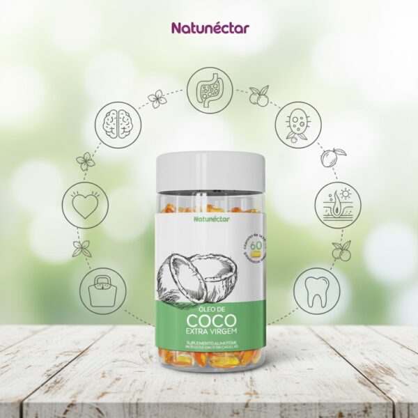 Óleo de Coco - 60 Cápsulas - Imagem 4