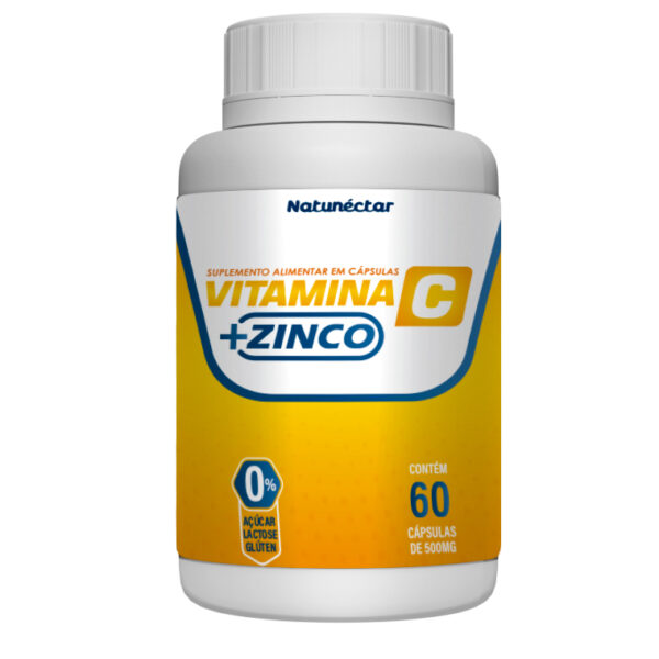 Vitamina C + Zinco - 60 Cápsulas - Imagem 3