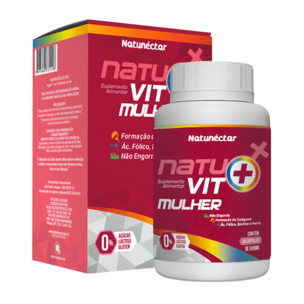 frasco natuvit mulher