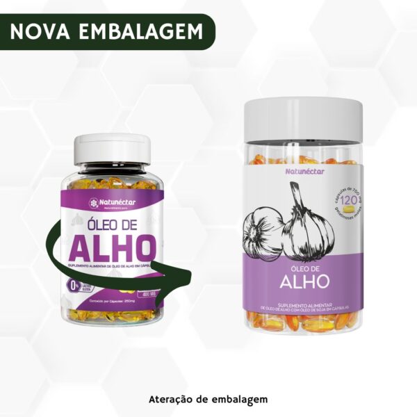 Óleo de Alho - 60 Cápsulas - Imagem 3