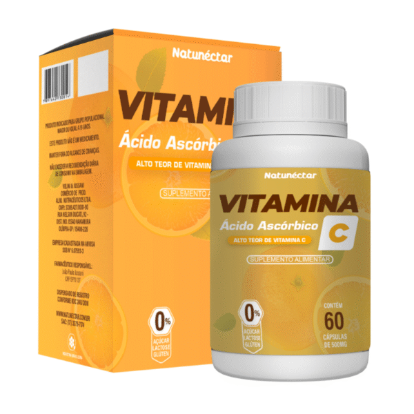Vitamina C - 60 Cápsulas - Imagem 3