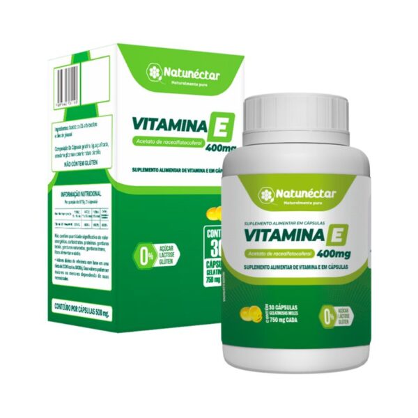 Vitamina E - 30 Cápsulas - Imagem 3