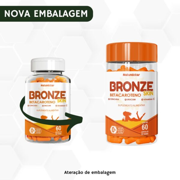 Bronze Skin - 60 Cápsulas - Imagem 4