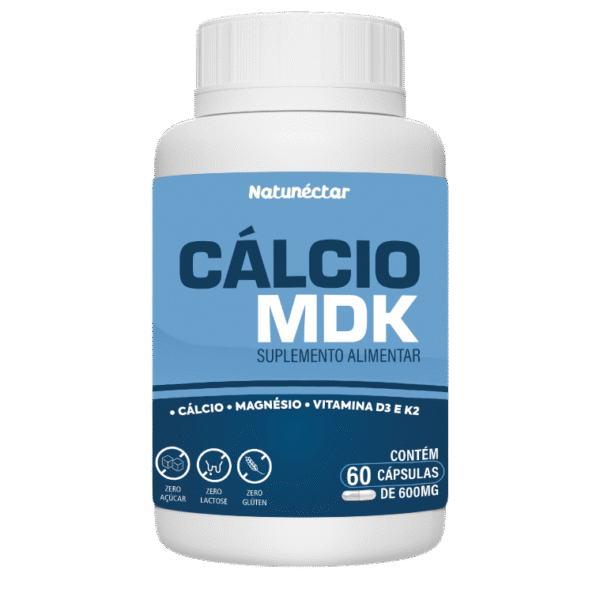 Cálcio MDK - 60 Cápsulas - Imagem 3