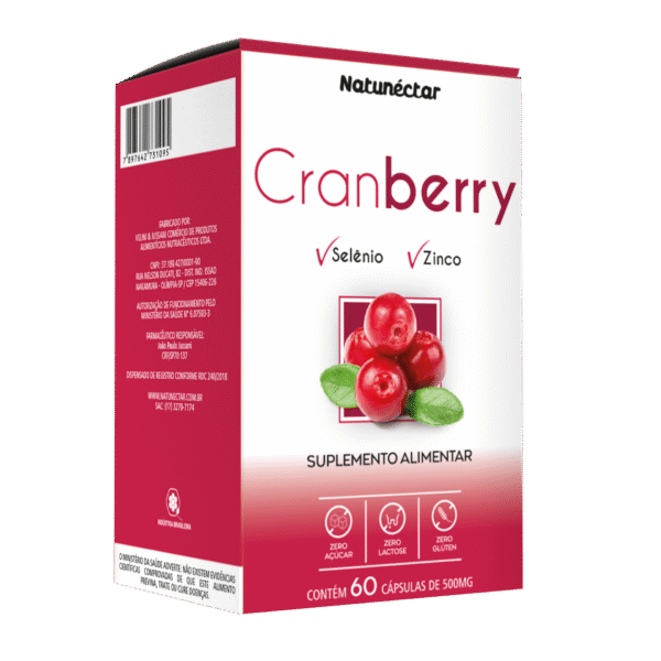 caixa cranberry