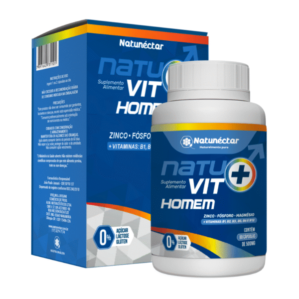 Frasco Natunvit homem