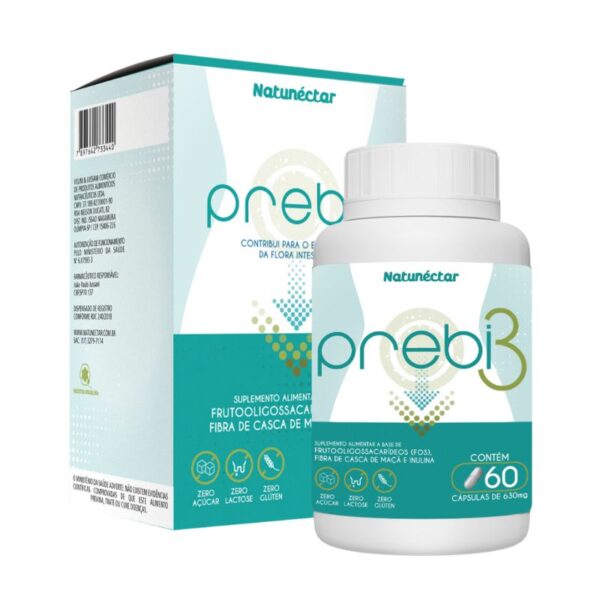 Prebi3 - 60 Cápsulas - Imagem 3