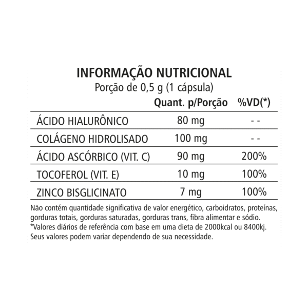 informação nutricional