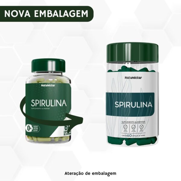 Spirulina - 60 Cápsulas - Imagem 3