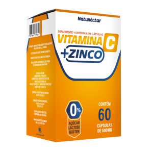 caixa vitamina c + zinco